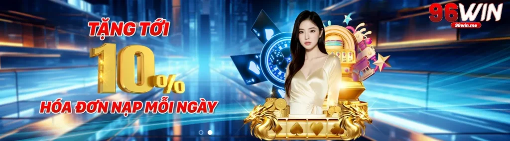 tặng 10% hóa đơn nạp